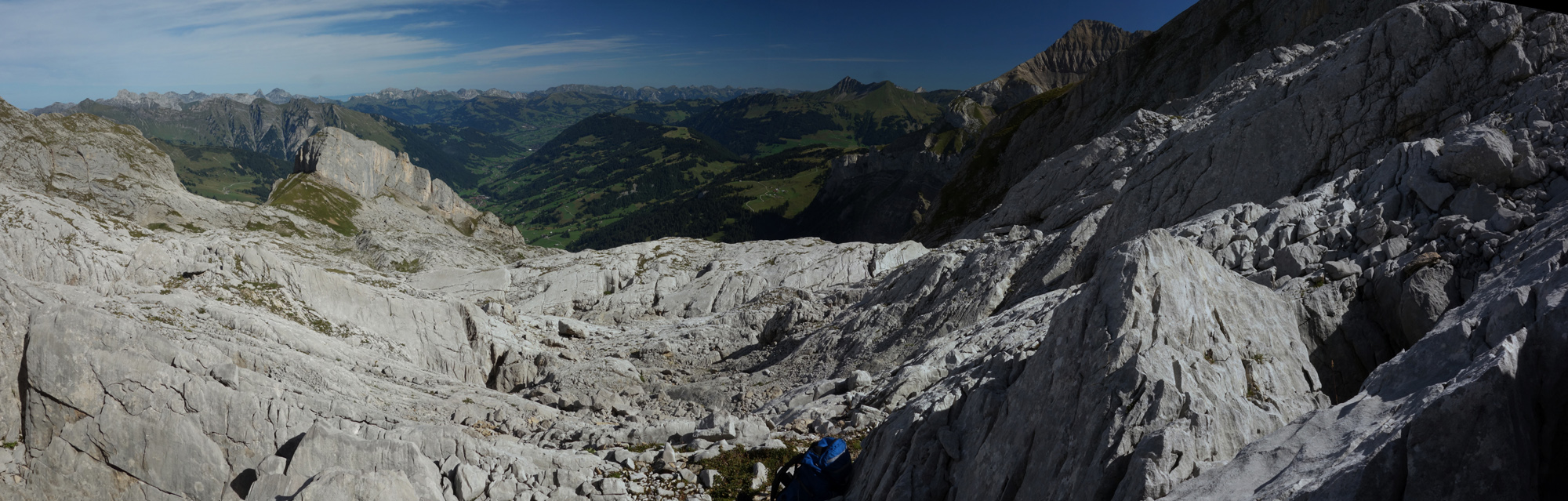 Petites corvées au Lapi di Bou